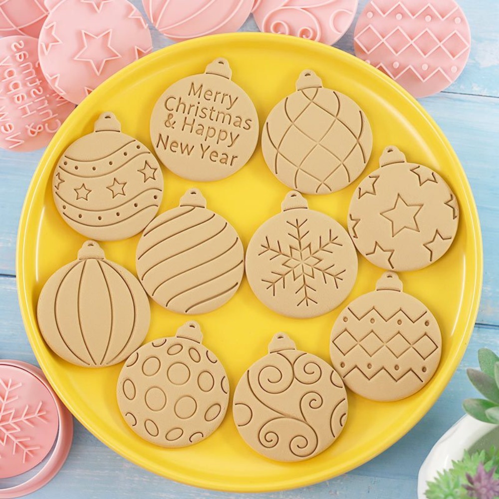 Cookies Pack - 11 Parça Noel Süsü Kurabiye Kalıbı