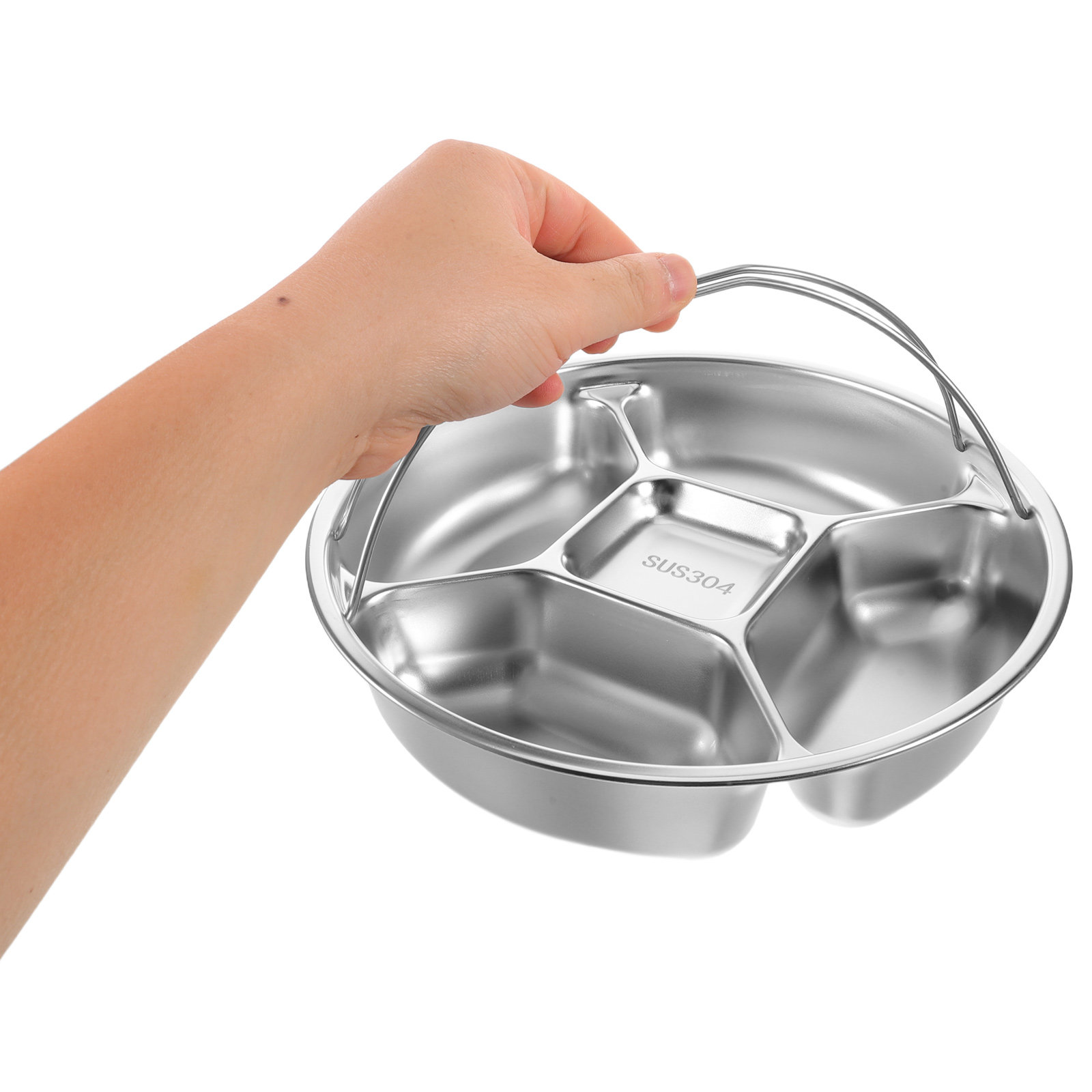 Paslanmaz Çelik Bölmeli Servis - Healthy Snacks Food incelemesi ve fiyatı